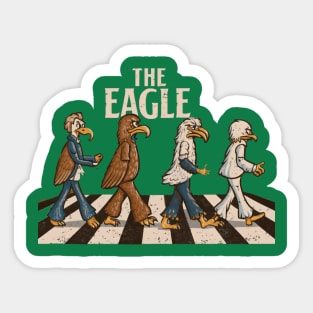 the eagles band retro Sticker